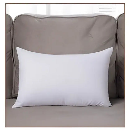 White rectangular cushion on beige sofa from decorbites handmade geometric tufted pillowcase set for bedroom decor