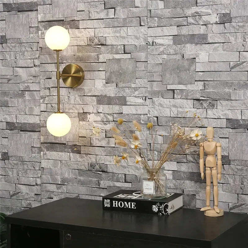 Brass-finished wall lamp with two frosted golden glass led shades ideal for bedroom decorbites golden glass sconce
