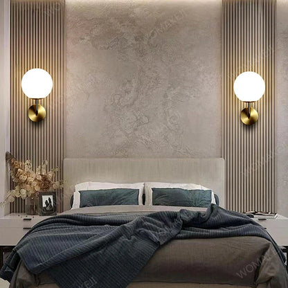 Modern bedroom interior.