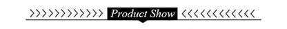 Product show banner with black text framed by decorative lines for decorbites black doberman dog canvas poster art