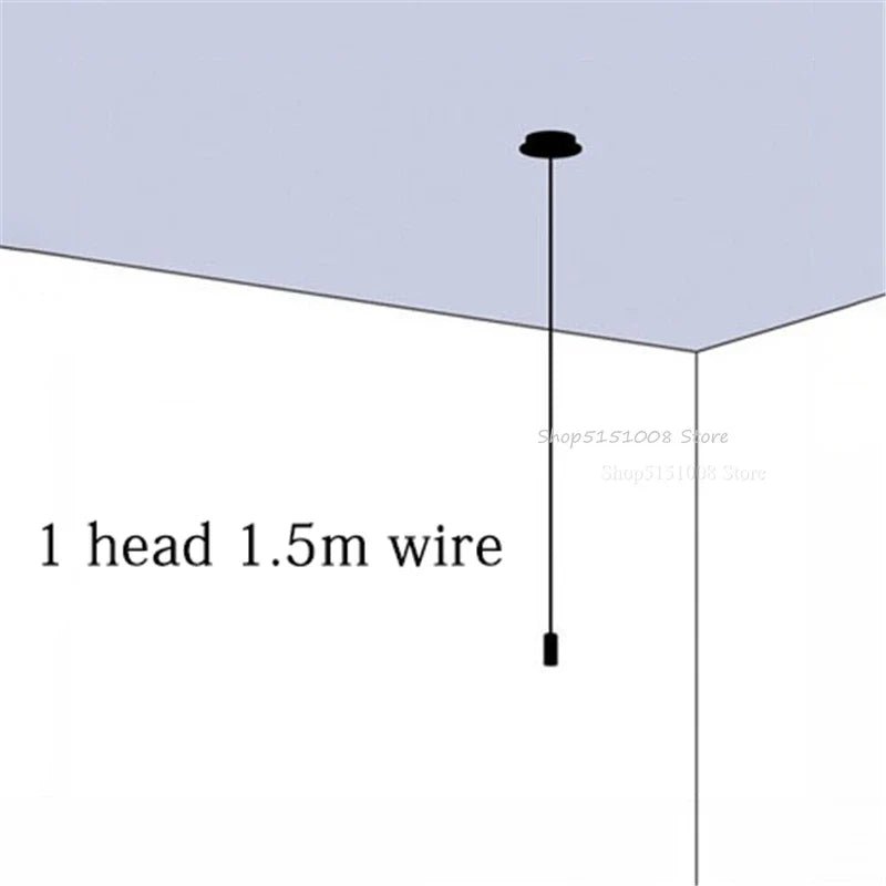 Black Rope Spider Pendant Light - Decorbites