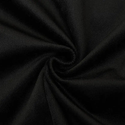 Black velvet tassel fringe pillow cover with soft textured fabric and subtle sheen for living room decorbites