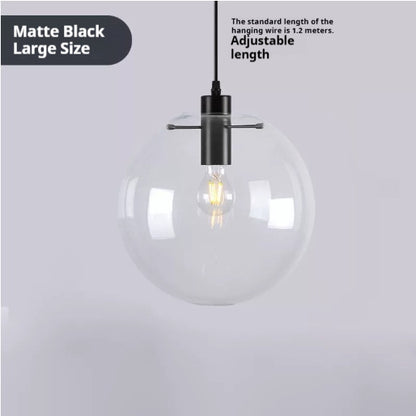 Creative Colored Glass Ball Chandelier