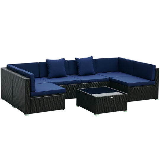 Beige Modular Outdoor Sectional