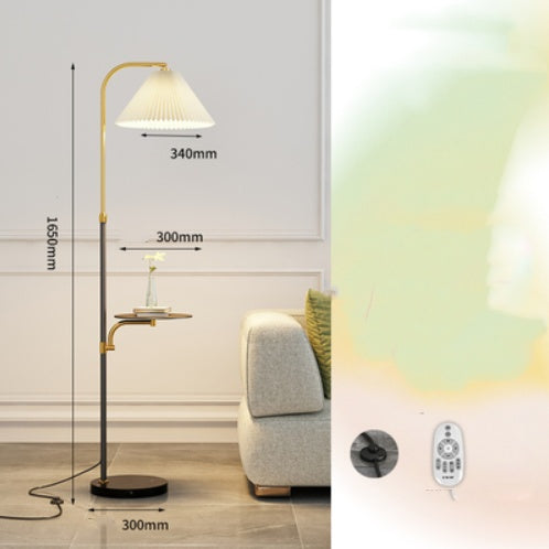 Wood Floor Sofa Lamp
