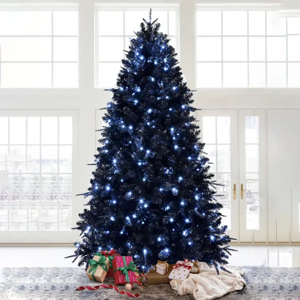 Black LED Christmas Tree