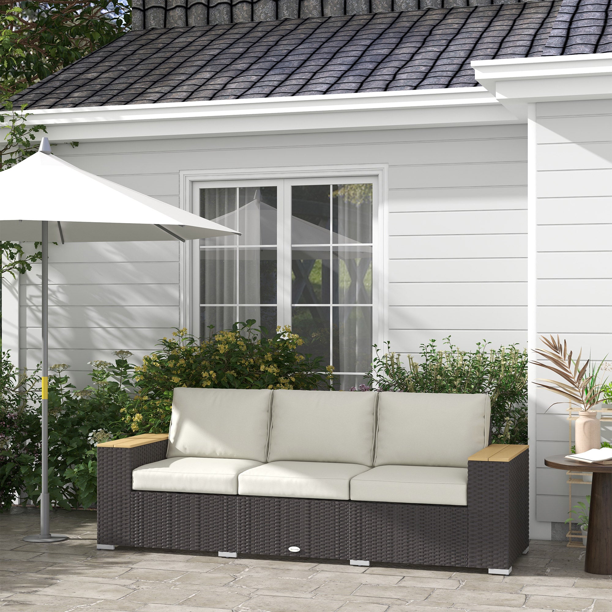 Grey Patio Sofa Cushions