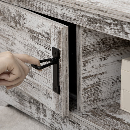Rustic Coffee Table with Storage