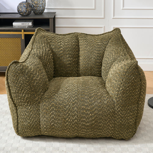 Boucle Bean Bag Chair