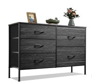 Metal Frame 5-Drawer Dresser