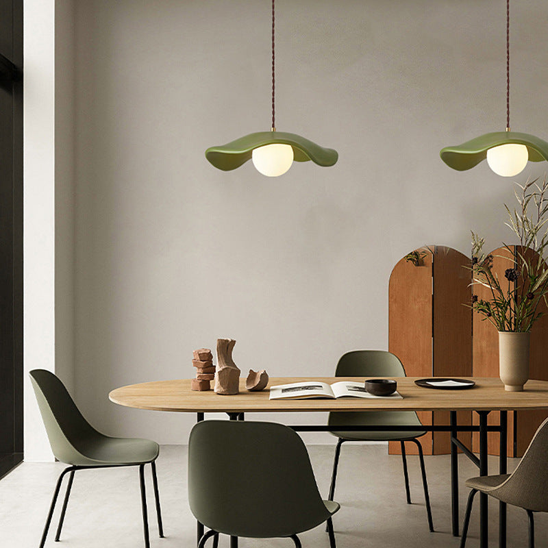 Bedroom Bedside Lotus Leaf Chandelier