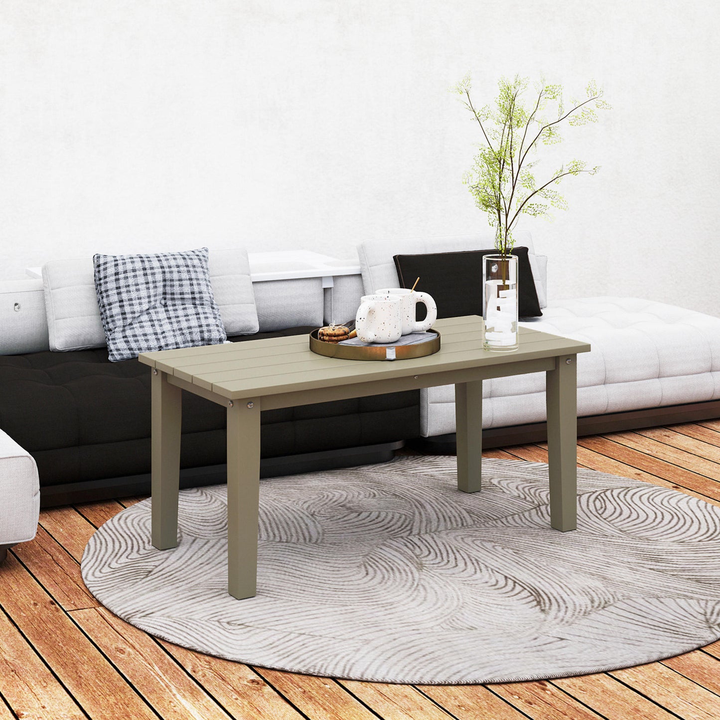 Rectangle Outdoor Coffee Table