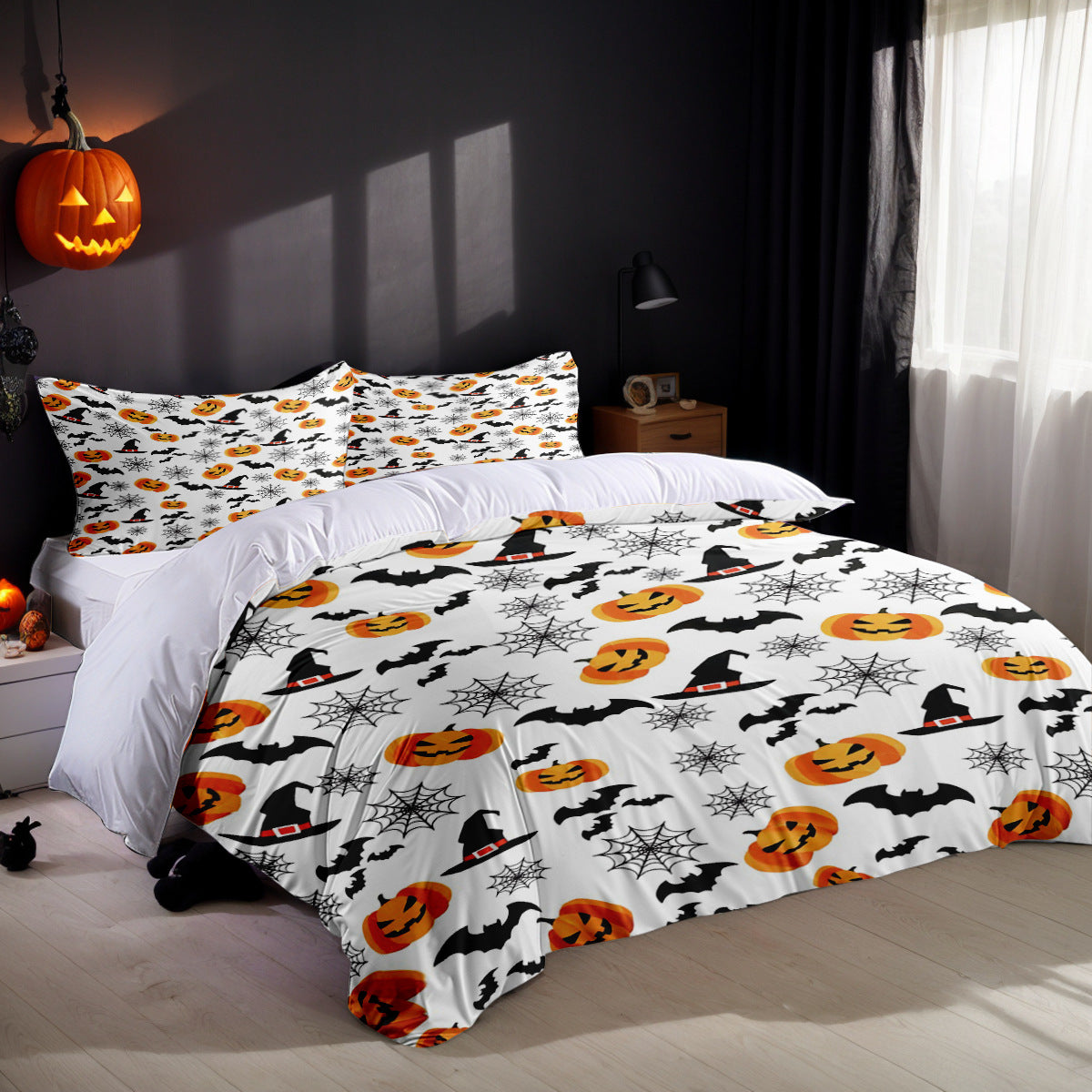 Halloween Bedding Bedroom Decorations Soft Duvet Covers