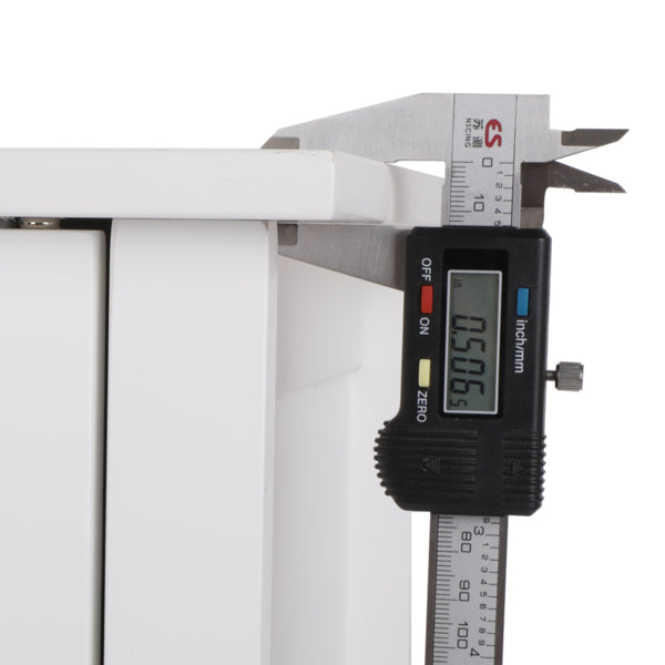 White Double Door Bathroom Cabinet