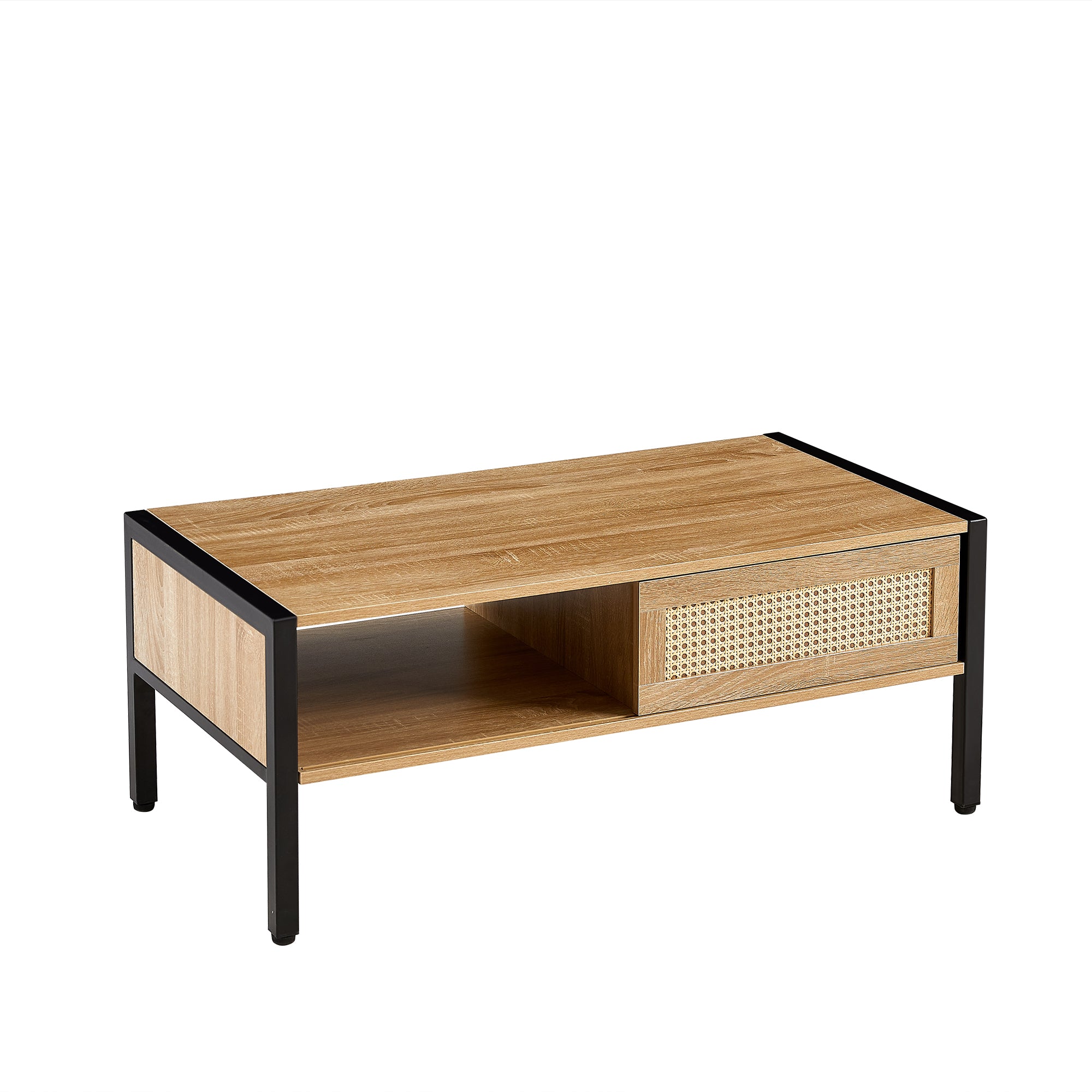 Metal Rattan Coffee Table