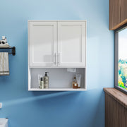 Dual Mirror Storage Cabinet
