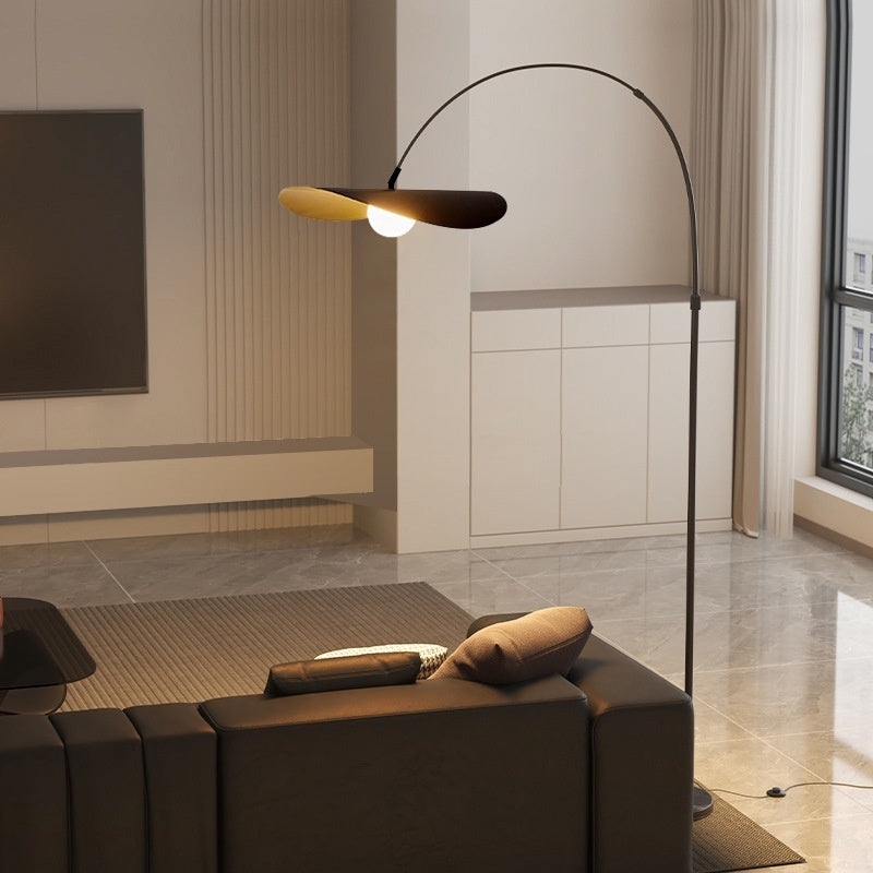 Black Gold Minimalist Floor Lamp 220V
