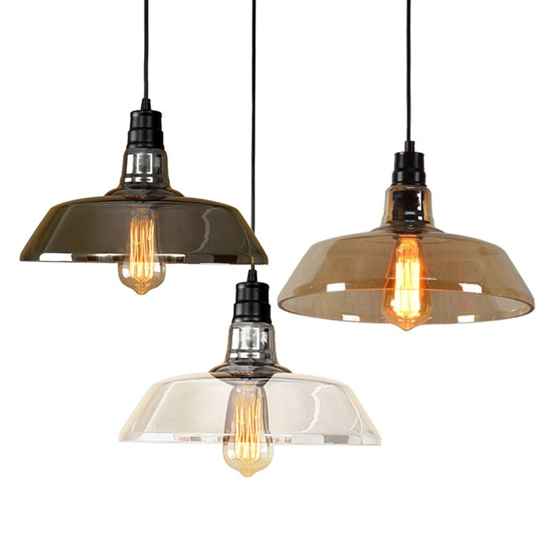 Amber Glass Nordic Chandelier Warm Glow Design