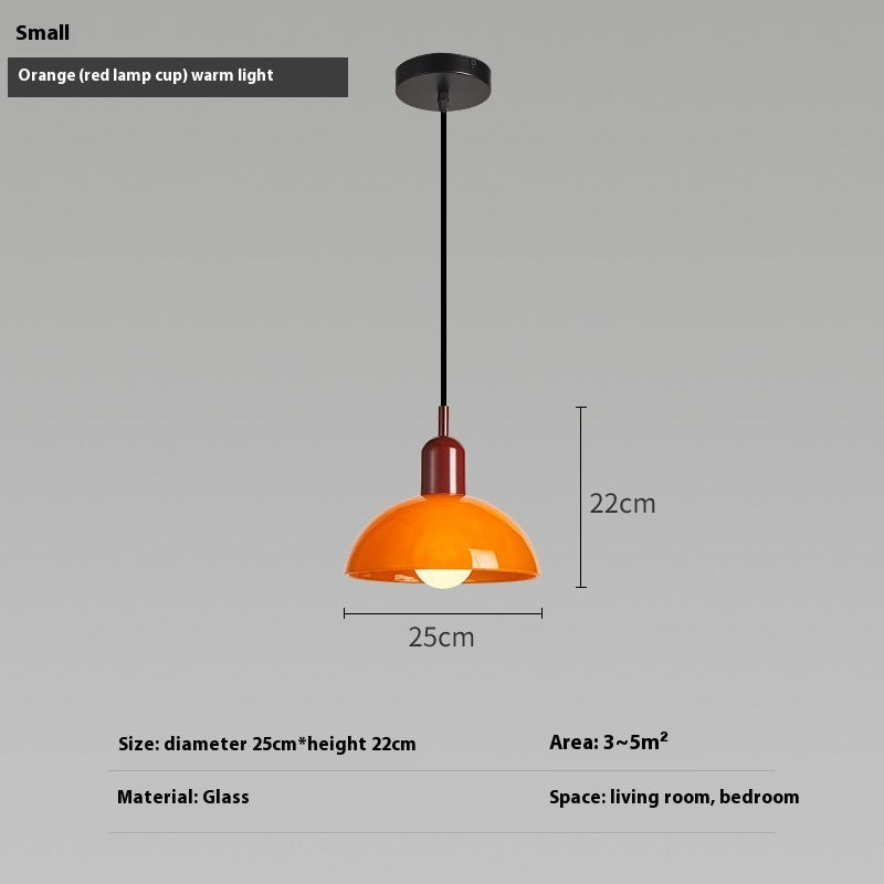 Antique Chandelier Restaurant Simple Modern Bauhaus Creative Glass Retro