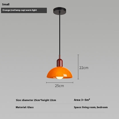 Antique Chandelier Restaurant Simple Modern Bauhaus Creative Glass Retro