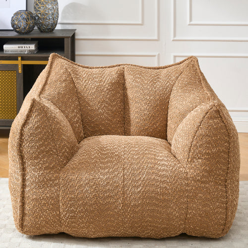 Boucle Bean Bag Chair