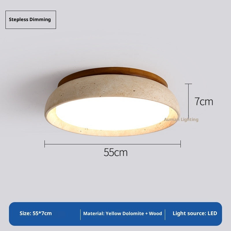 Japanese Wabi-Sabi Style Bedroom Study Dining Designer Full Spectrum Living Room Light