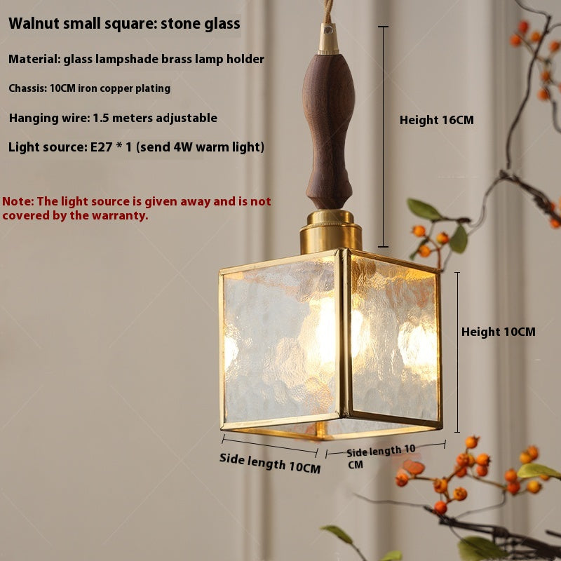 Glass Square Chandelier