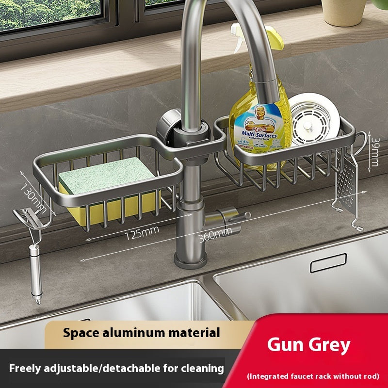 Kitchen Faucet Scullery Multifunctional Storage Rack