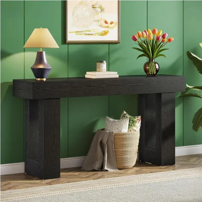 Wooden Rectangular Sofa Table