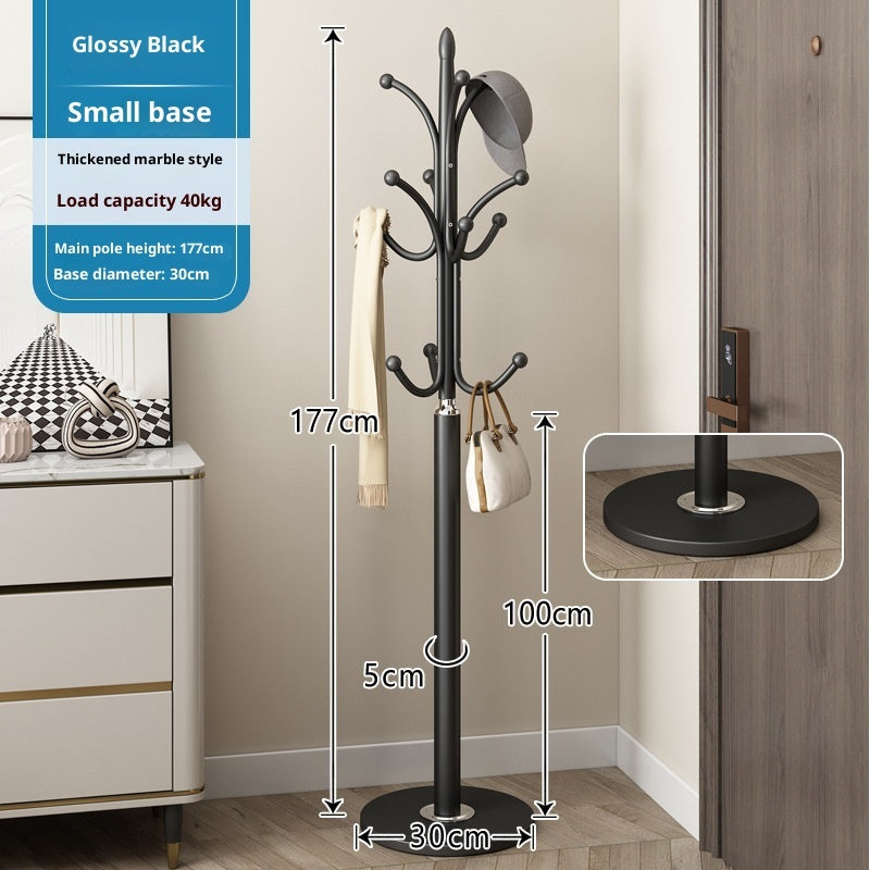 Iron Coat Rack Floor-standing Bedroom Hanger Vertical Simple