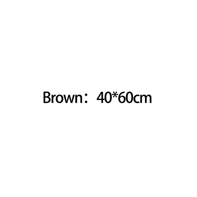 Brown rectangular shower head cover 40cm by 60cm for chrome high pressure water saving bathroom filter