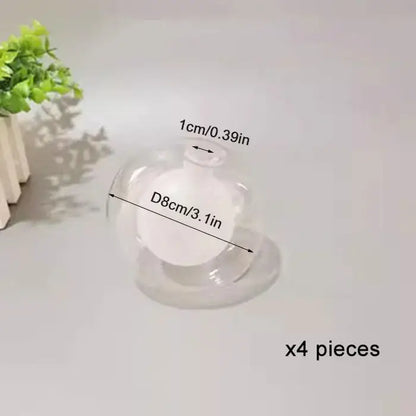 Clear plastic dome replacement globes with white base glass shade replacement globes for chandelier dining room