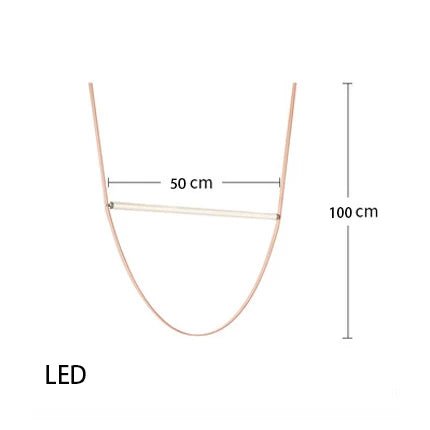 Contemporary Leather Belt Dimmable LED Pendant Light - Decorbites