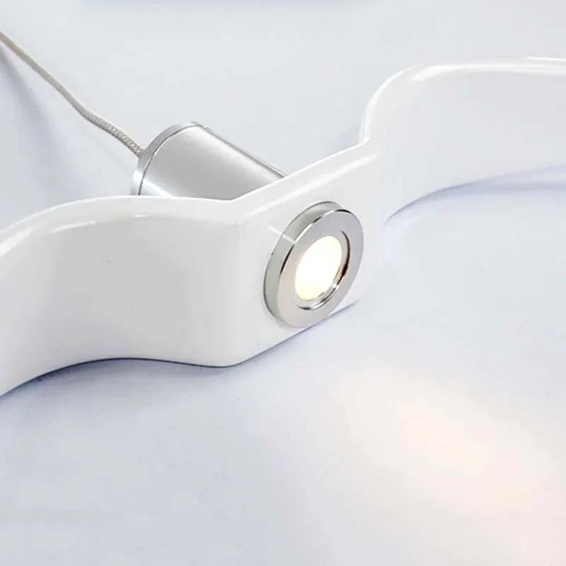 Contemporary White Seagull Resin Pendant Light - Decorbites
