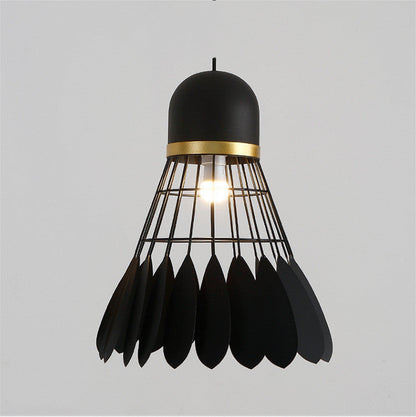 Creative Macaron Wrought Iron Badminton Restaurant Chandelier