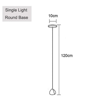 Crystal Ball Staircase Pendant Light in Brushed Stainless - Decorbites