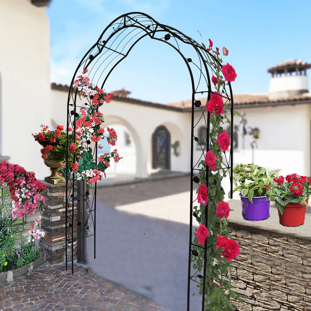 Black Metal Garden Arch