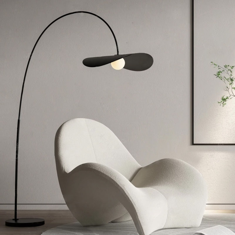 Black Gold Minimalist Floor Lamp 220V