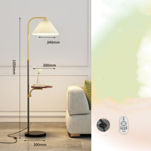 Wood Floor Sofa Lamp