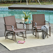 Double Outdoor Glider Rocker