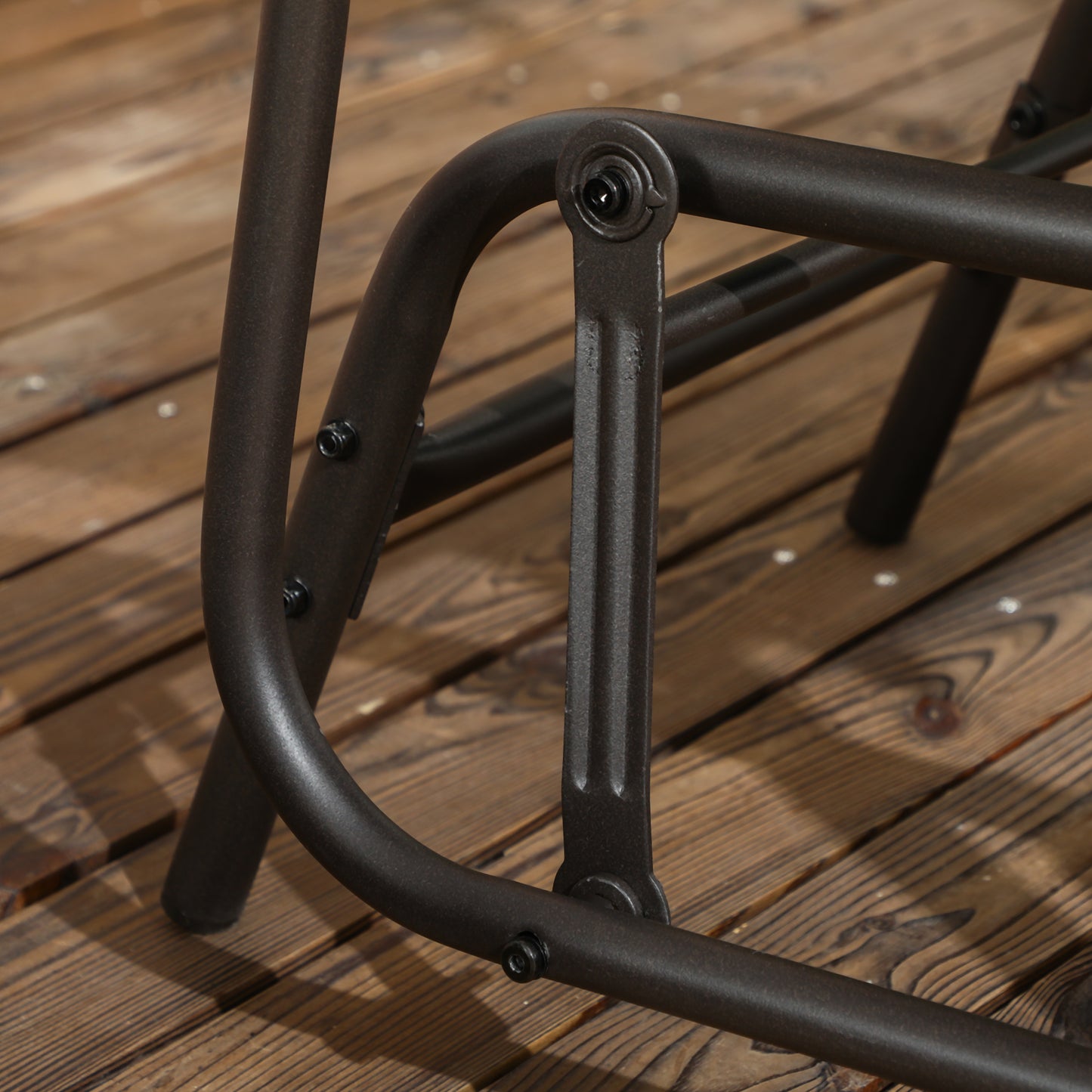 Set of 2 Outdoor Glider Chairs