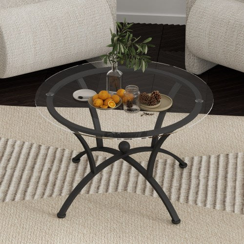 Glass Modern Coffee Table