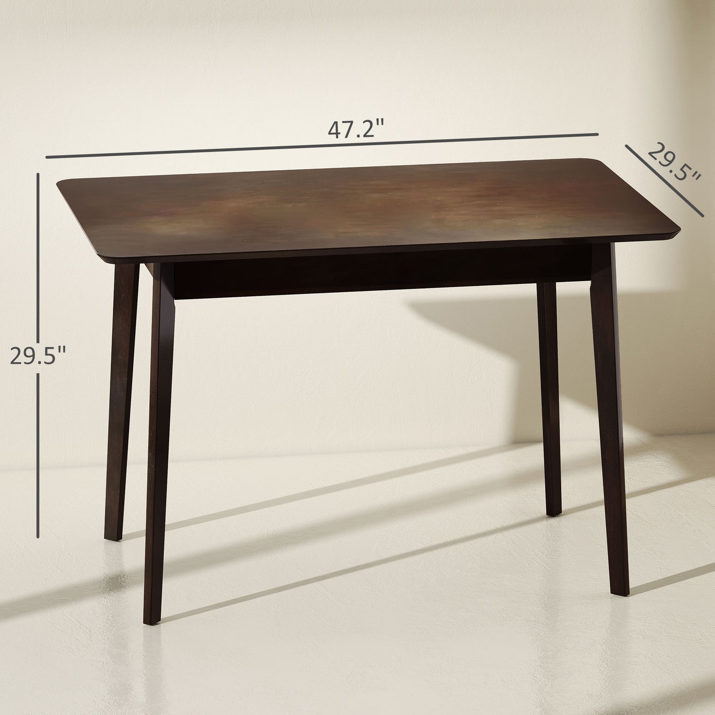 47.2" Rectangle Dining Table for 4