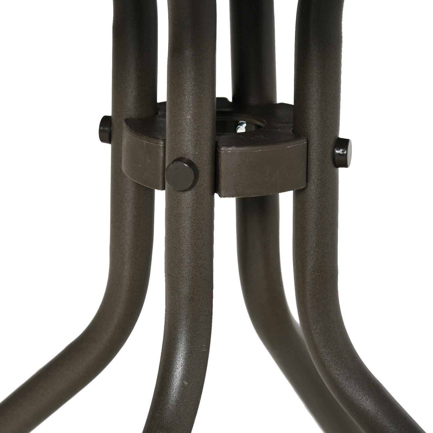 3-Piece Outdoor Gliders Set Bistro Set with Frame