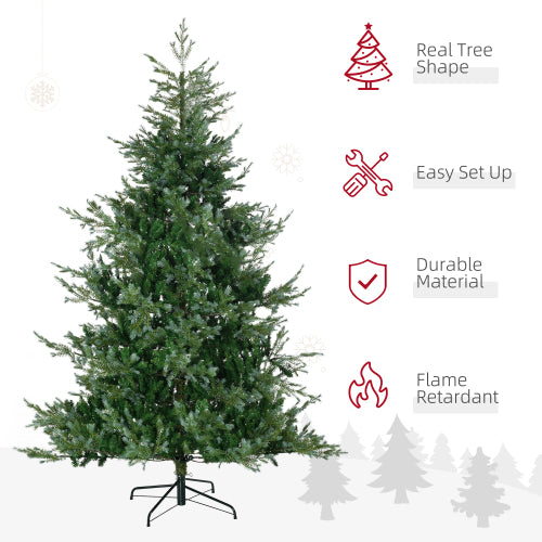 Green Wide Christmas Tree