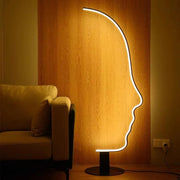Art Face Modern Floor Lamp