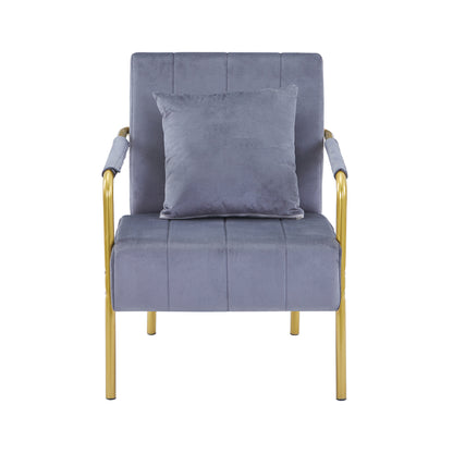 Modern Velvet Accent Chair For Living Room