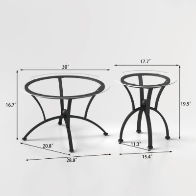 Black Rustic Coffee Table