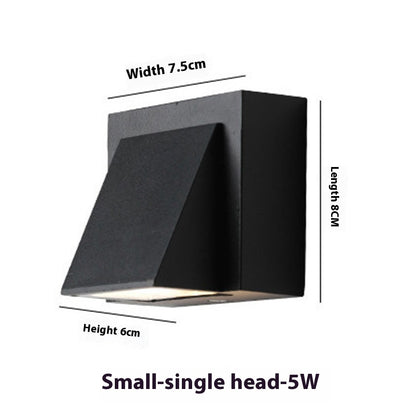 Waterproof Wall Lamp For Courtyard Background Wall