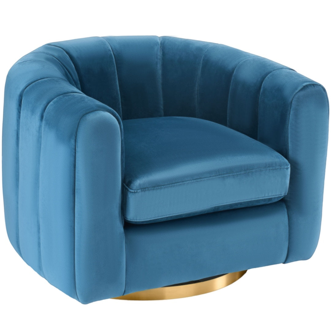 Velvet Rotary Single Sofa
